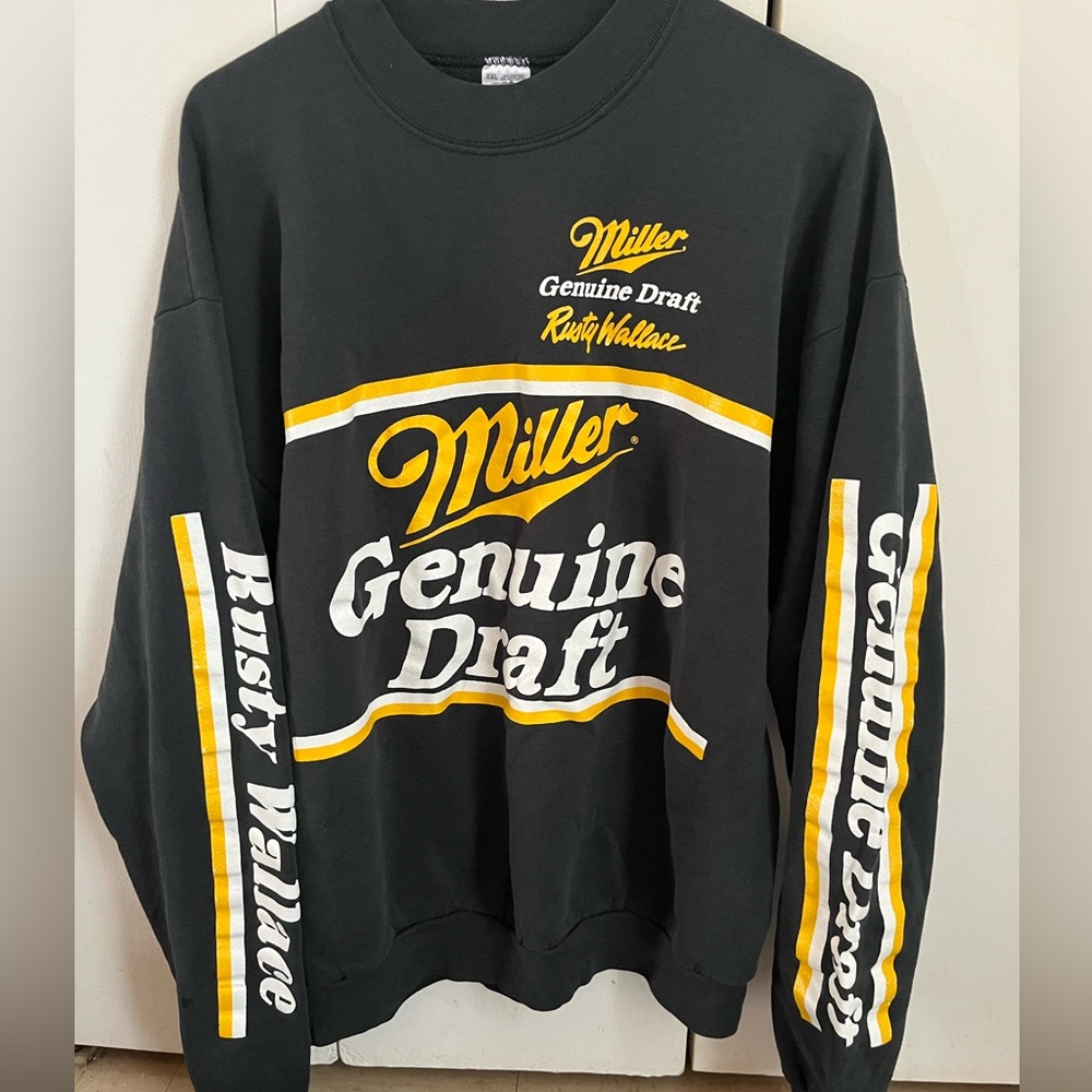 Rusty Wallace vintage sweatshirt men's large in great condition little faded
